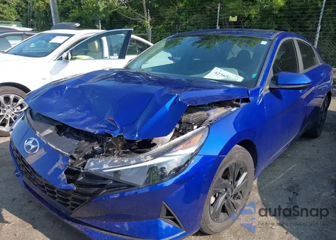 2023 Hyundai Elantra Blue из США, поврежденный, VIN KMHLM4AJ7PU055642